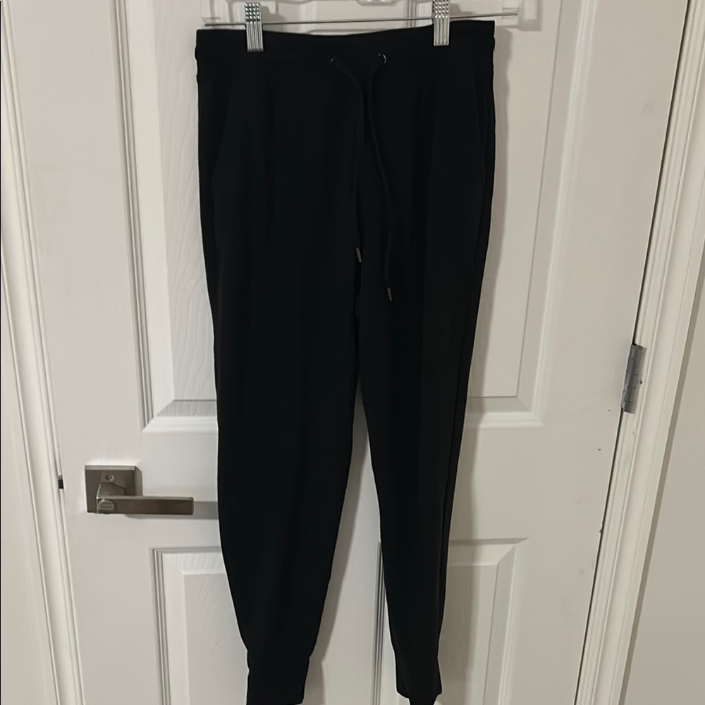 DSG Black Jogger Sweatpants with Tapered Leg